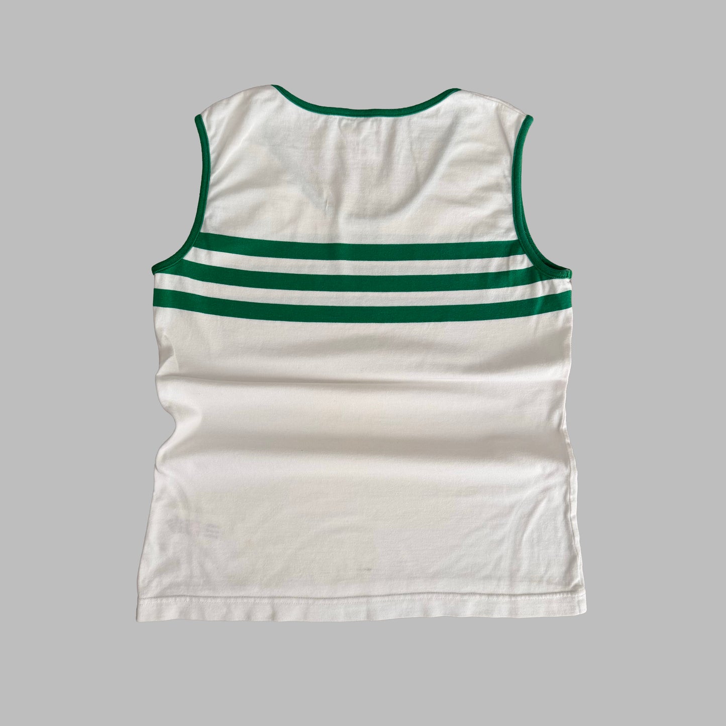 Y2K Adidas Three Stripe Tank - M/L