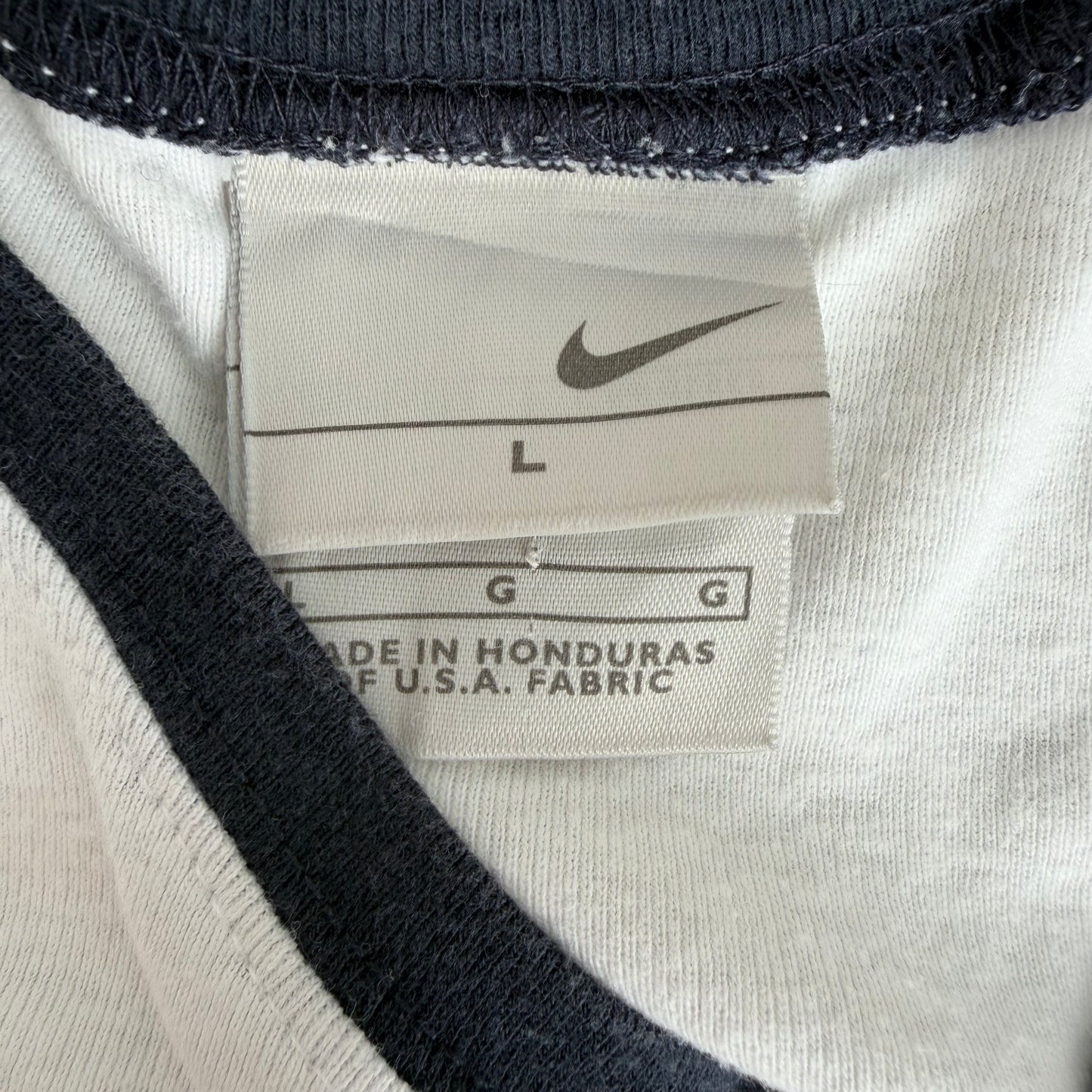Y2K Nike Raglan Baby Tee - M/L