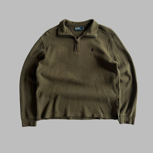 90s Polo Ralph Lauren Quarter Zip - M