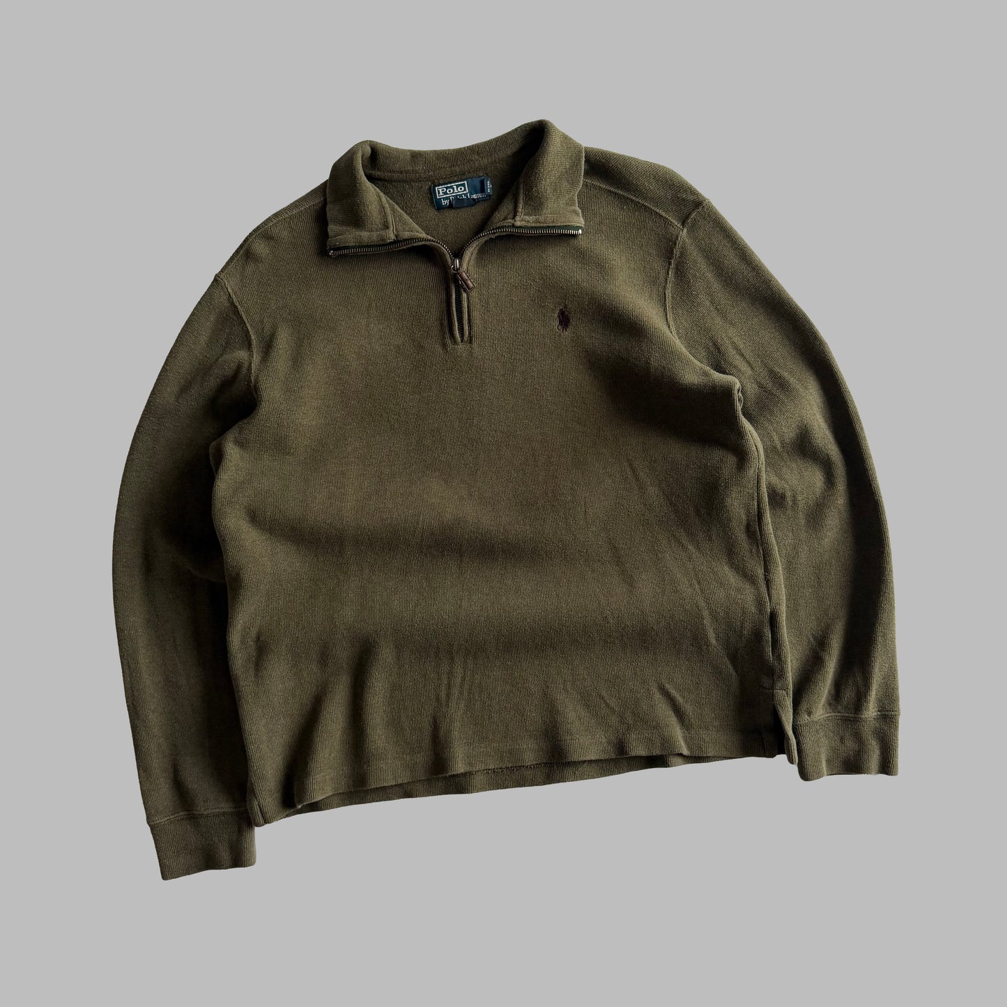 90s Polo Ralph Lauren Quarter Zip - M