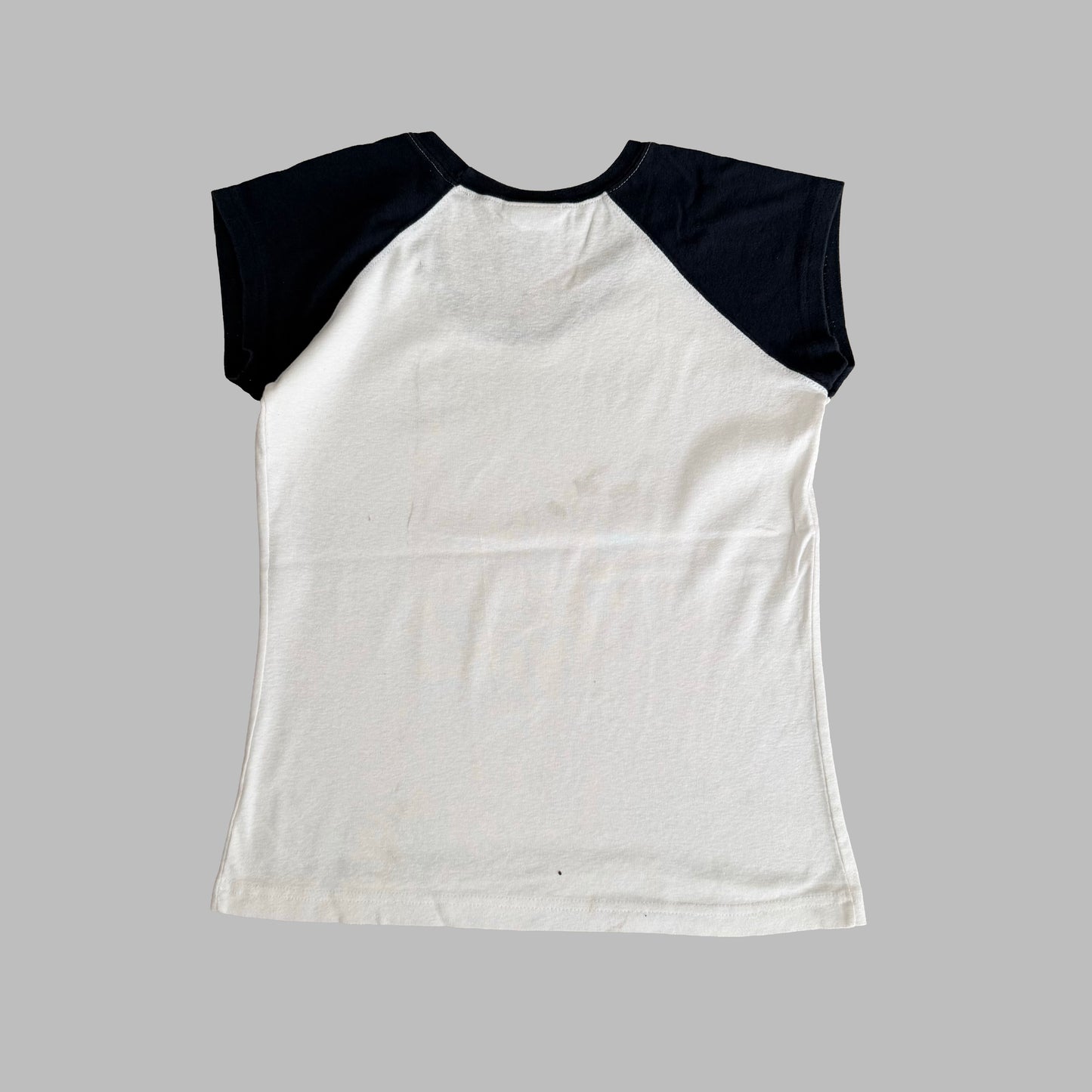 Y2K Nike Raglan Baby Tee - M/L