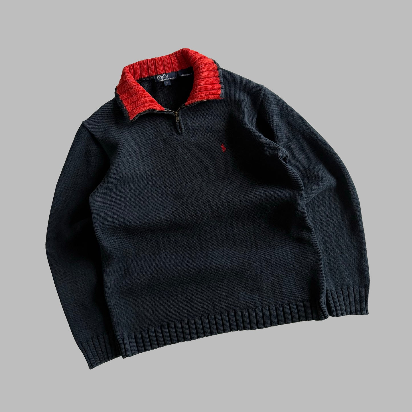 90s Polo Ralph Lauren Quarter Zip - M