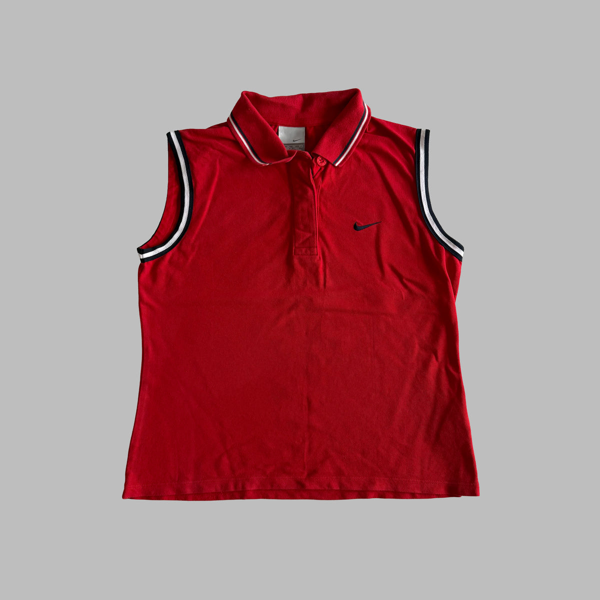 Y2K Nike Polo Tank - S
