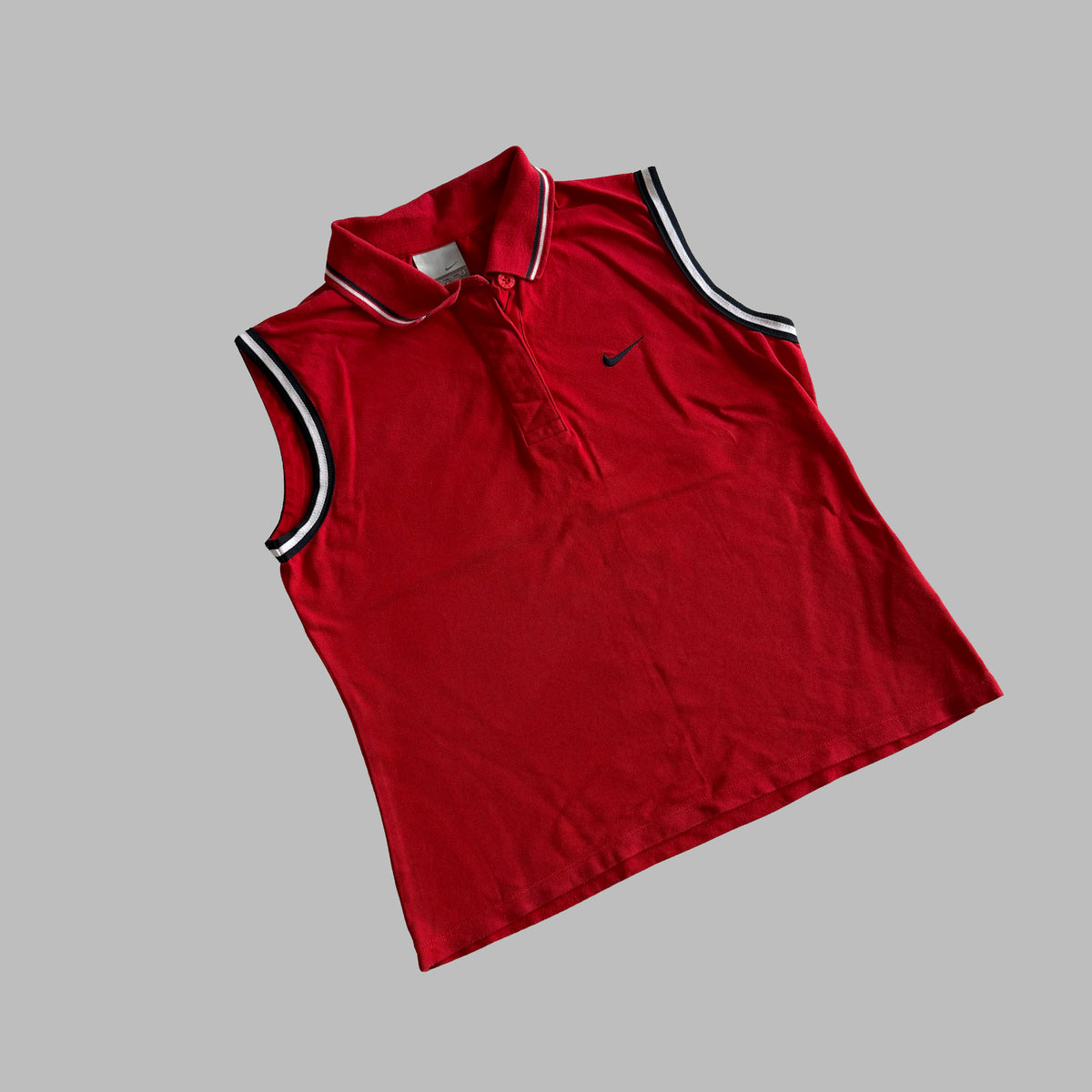 Y2K Nike Polo Tank - S