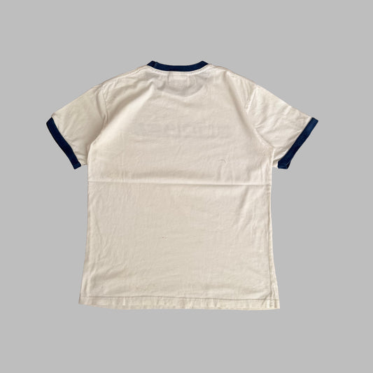 Y2K Nike Spell Out Ringer Tee - M
