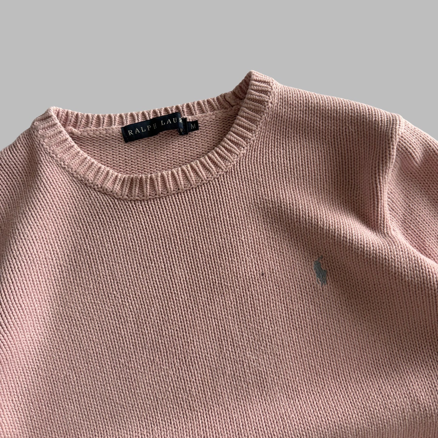 Y2K Polo Ralph Lauren Heavy Knit - S