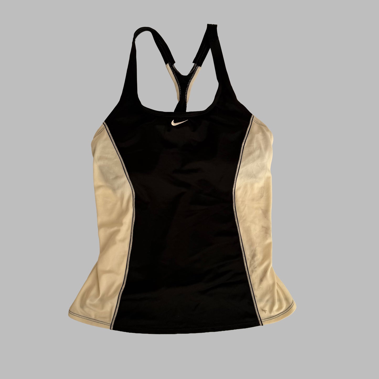 Y2K Nike Panelled Activewear Tank - XL