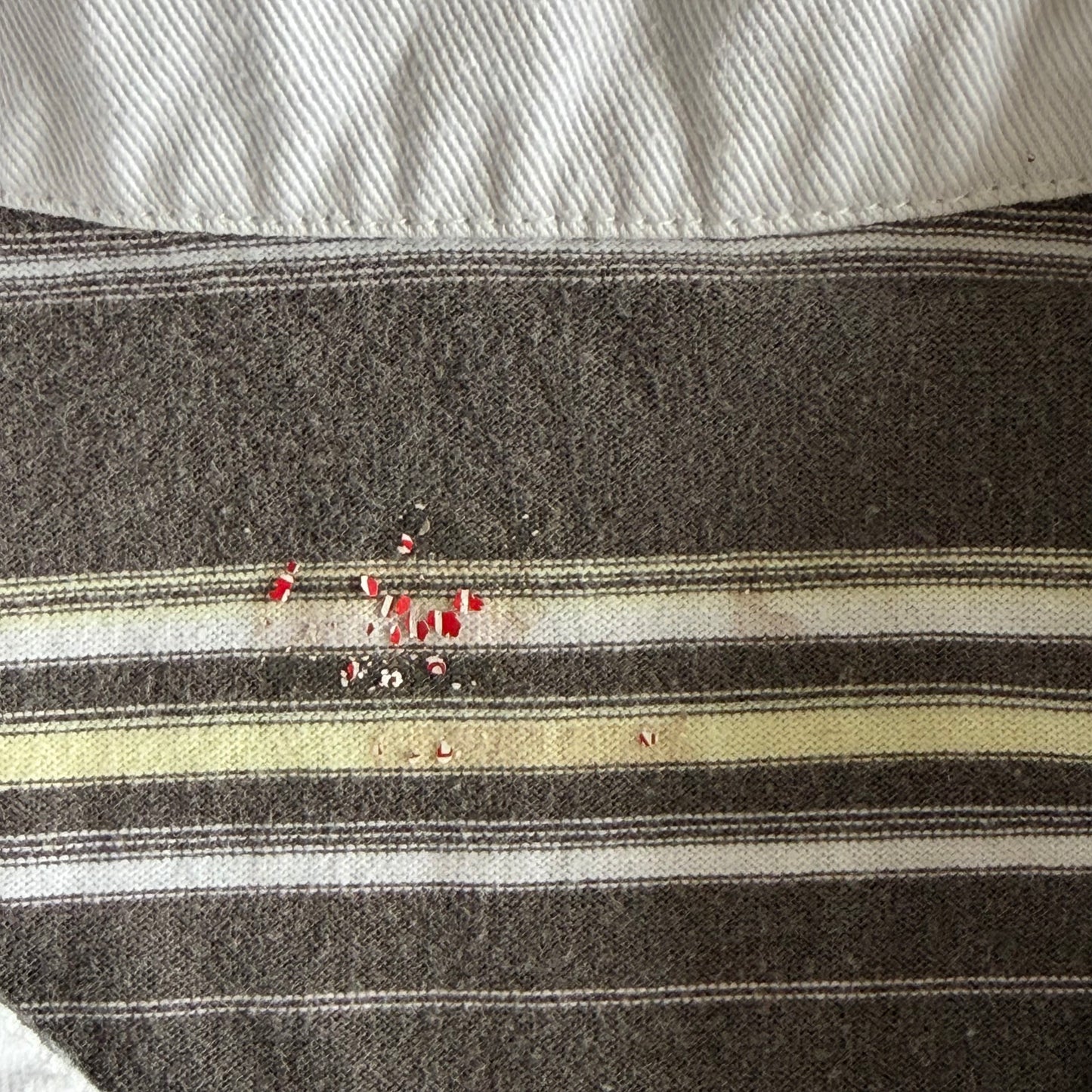 Puma Striped Polo Top - S