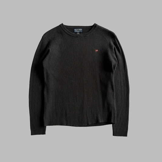 Y2K Ralph Lauren Polo Jeans Ribbed Pullover - S