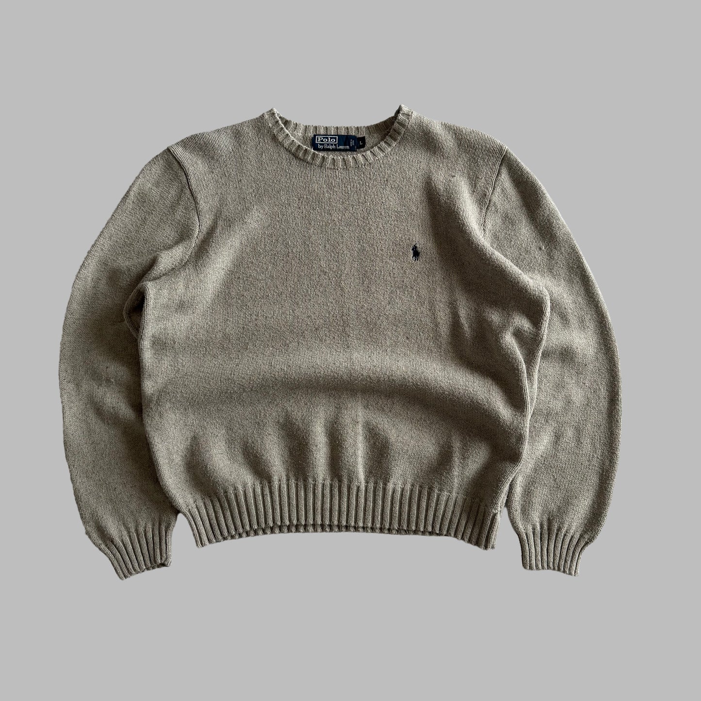 90s Polo Ralph Lauren Heavy Knit - L
