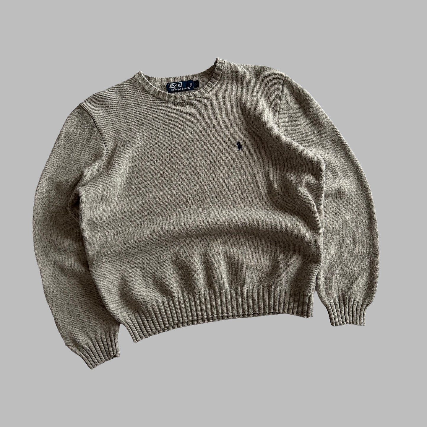 90s Polo Ralph Lauren Heavy Knit - L