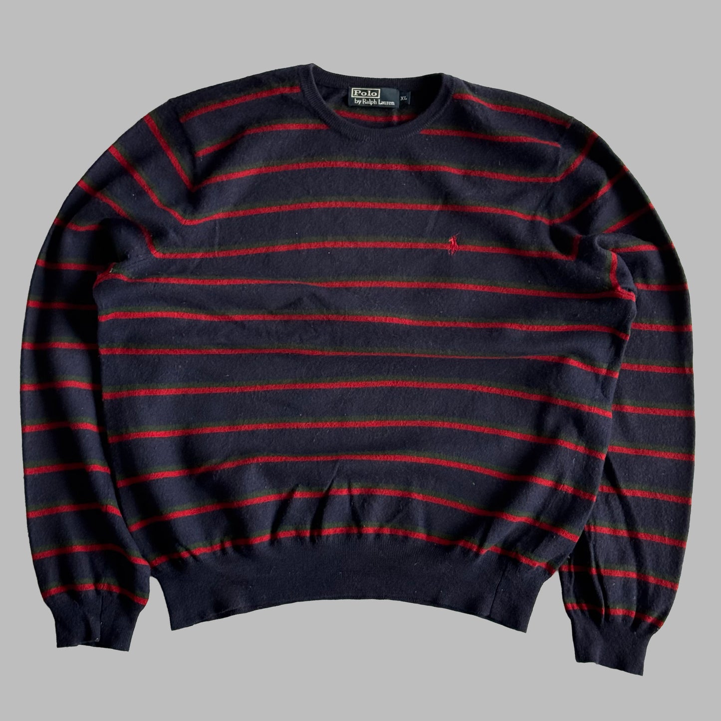 Ralph Lauren Striped Heavy Knit - X-Large