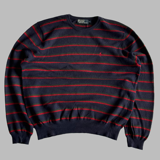 Ralph Lauren Striped Heavy Knit - X-Large