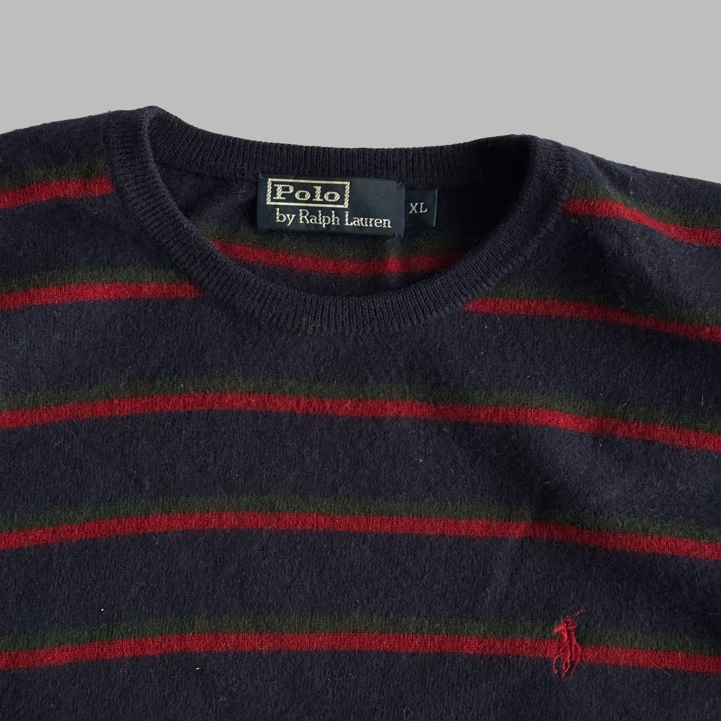 Ralph Lauren Striped Heavy Knit - X-Large
