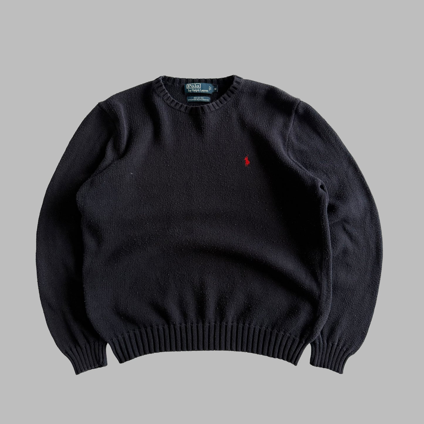 90s Polo Ralph Lauren Heavy Knit - M