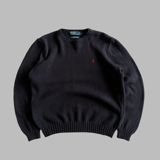 90s Polo Ralph Lauren Heavy Knit - M