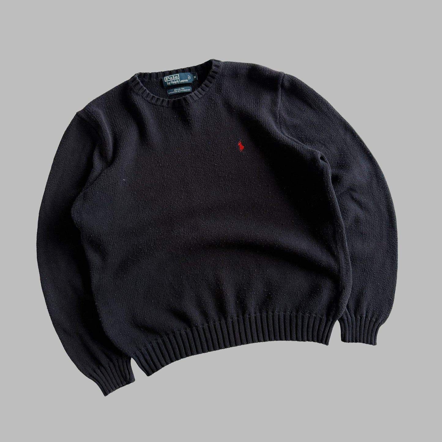 90s Polo Ralph Lauren Heavy Knit - M