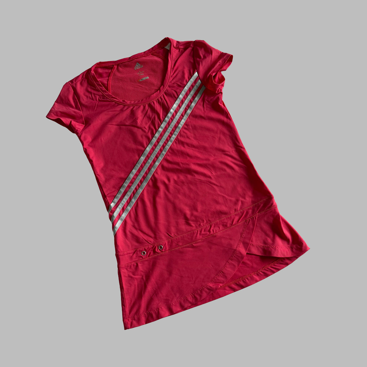 Y2K Adidas Three Stripe Mini Dress - S