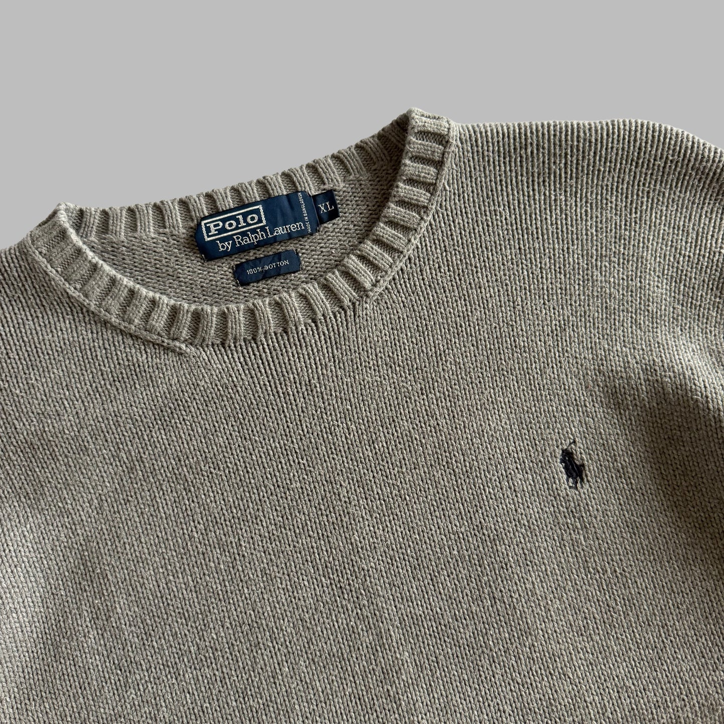 90s Polo Ralph Lauren Heavy Knit - XL