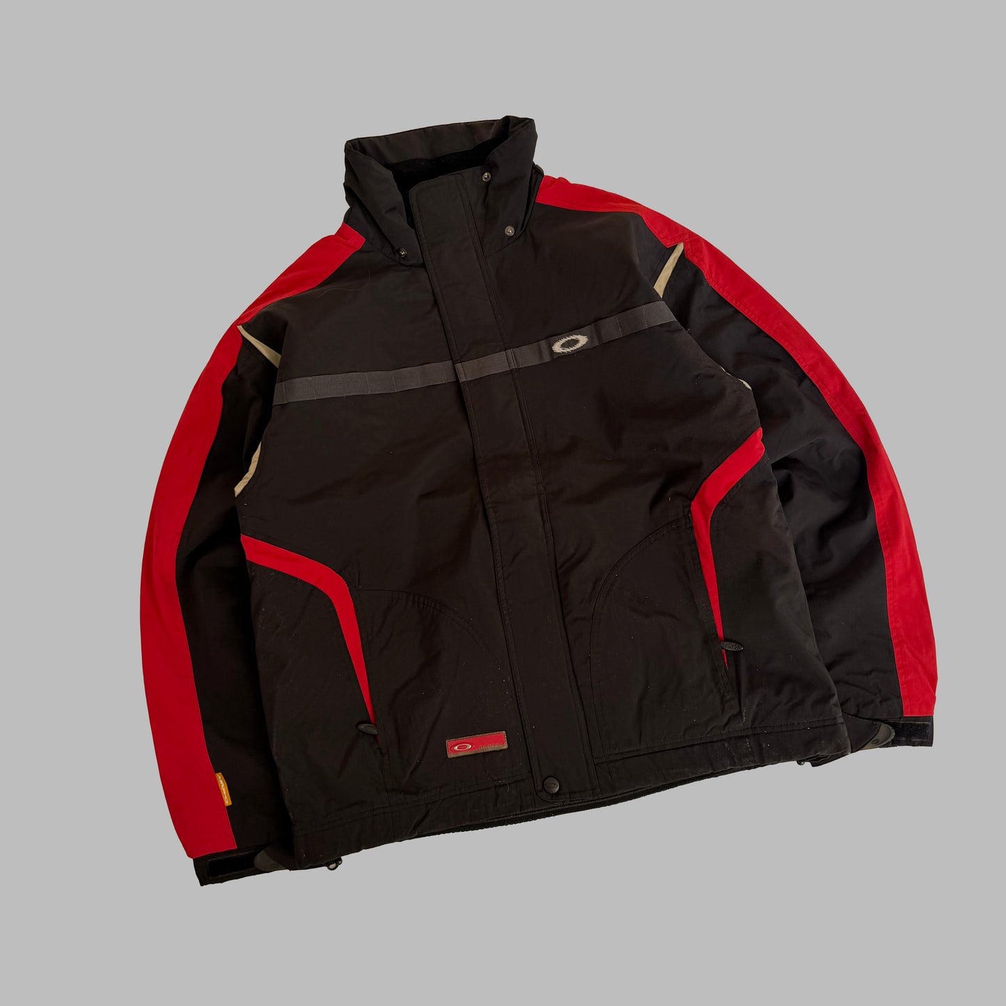 Y2K Oakley Road Fuel Insulated Technical Jacket - L