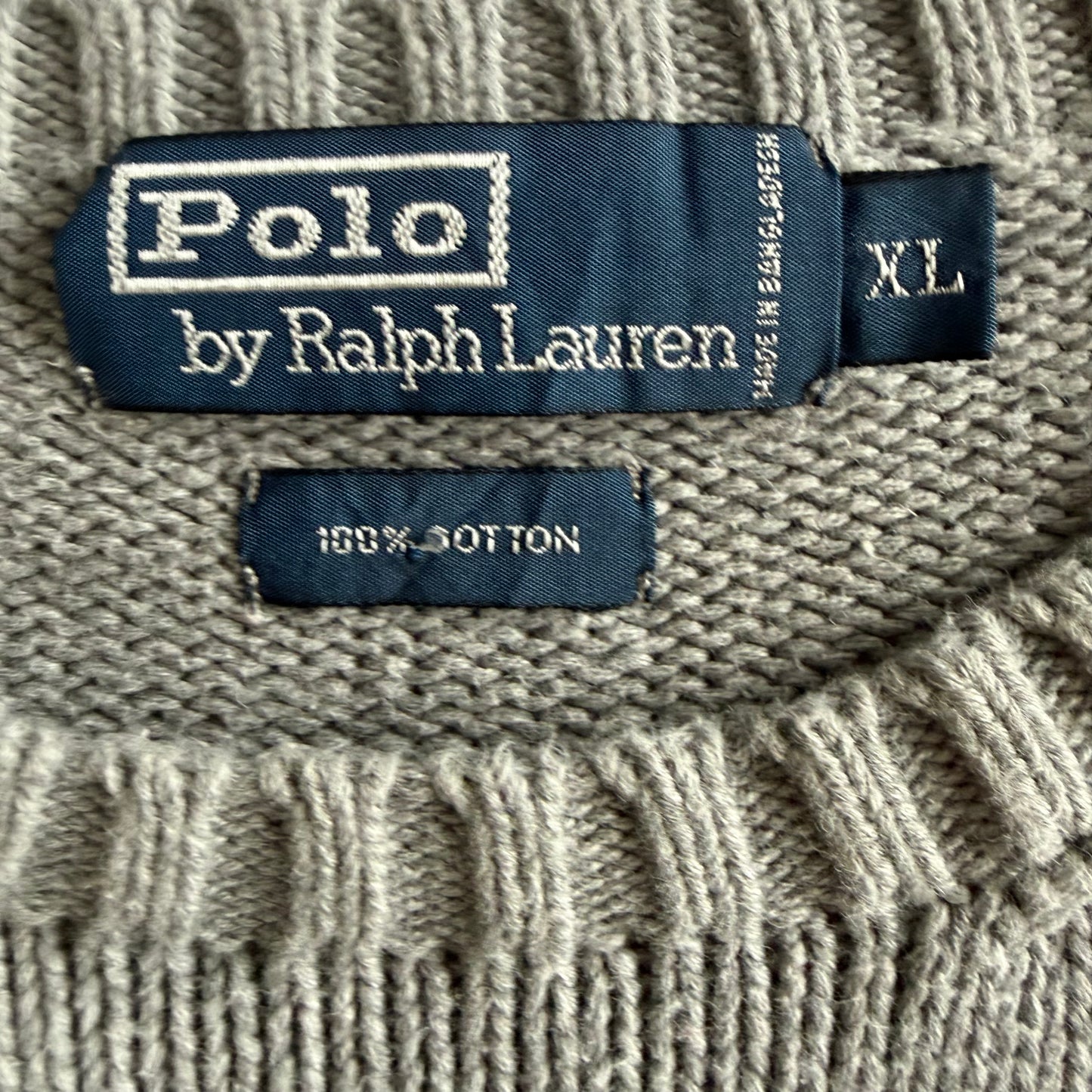 90s Polo Ralph Lauren Heavy Knit - XL