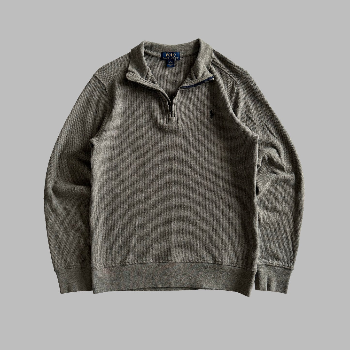 Polo Ralph Lauren Waffle Quarter Zip - S