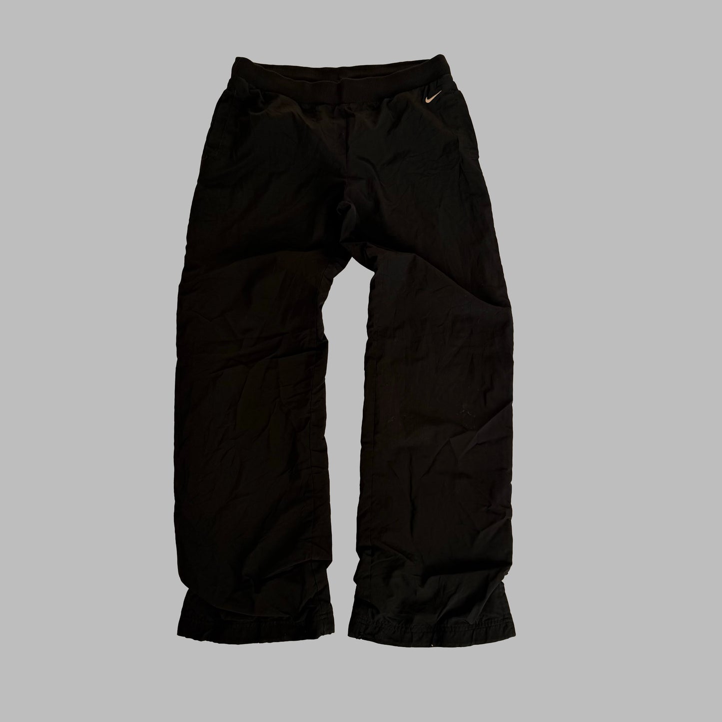 Y2K Nike Wide Leg Classic Track Pants - M