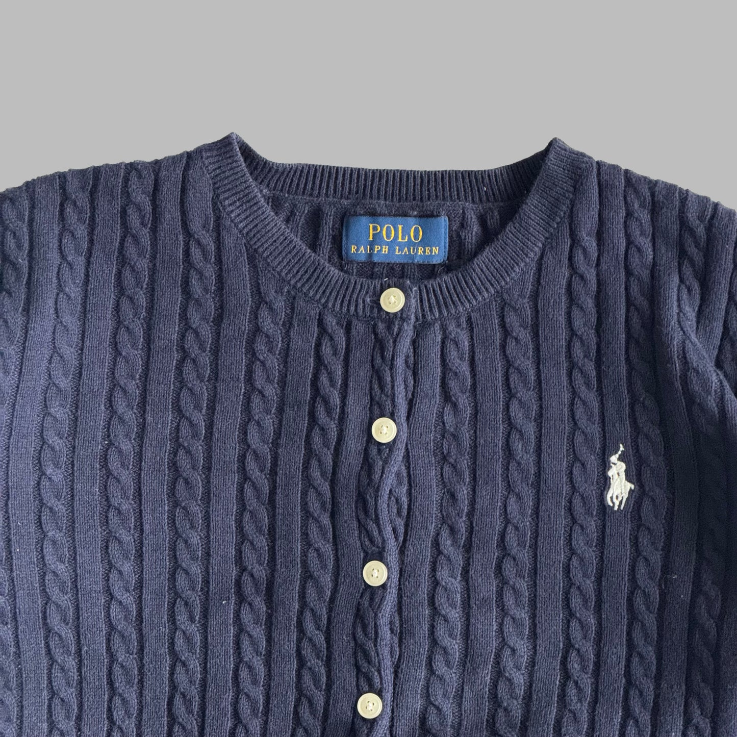 Ralph Lauren Cable Knit Cardigan - XS