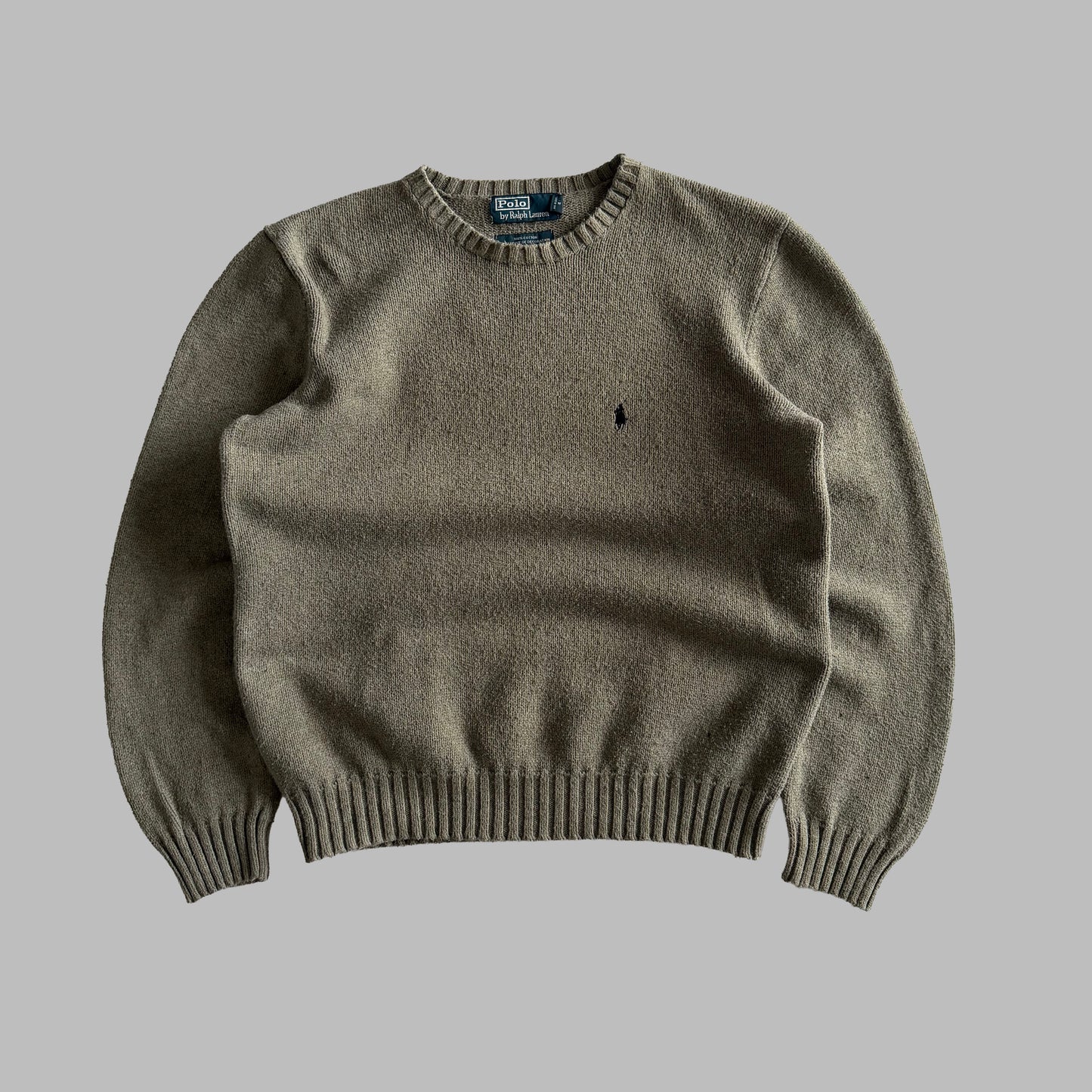 90s Polo Ralph Lauren Heavy Knit - M