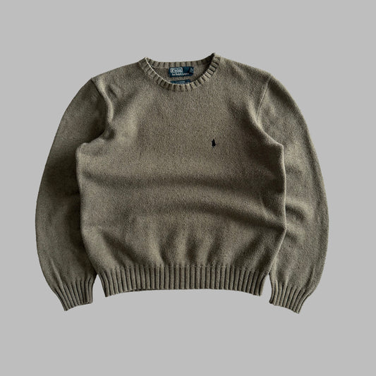 90s Polo Ralph Lauren Heavy Knit - M