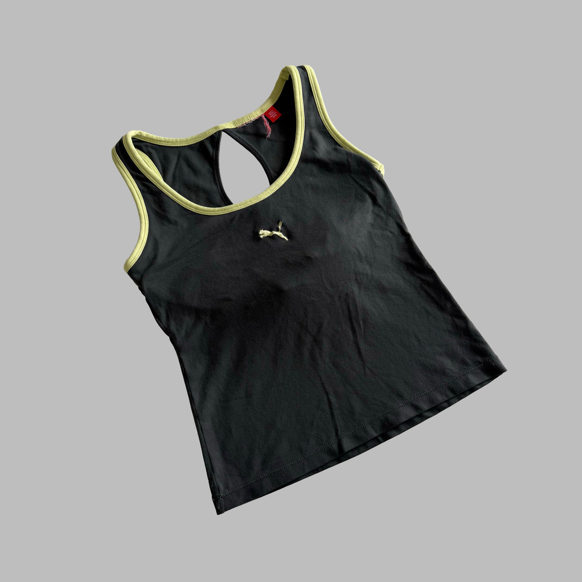 Y2K Puma Ringer Activewear Tank - XS