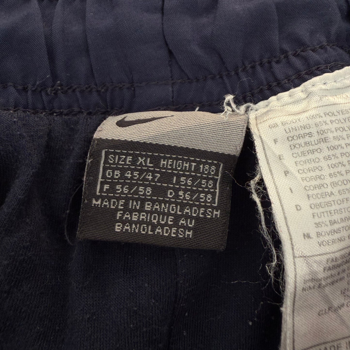 Y2K Nike Baggy Striped Track Pants - XL