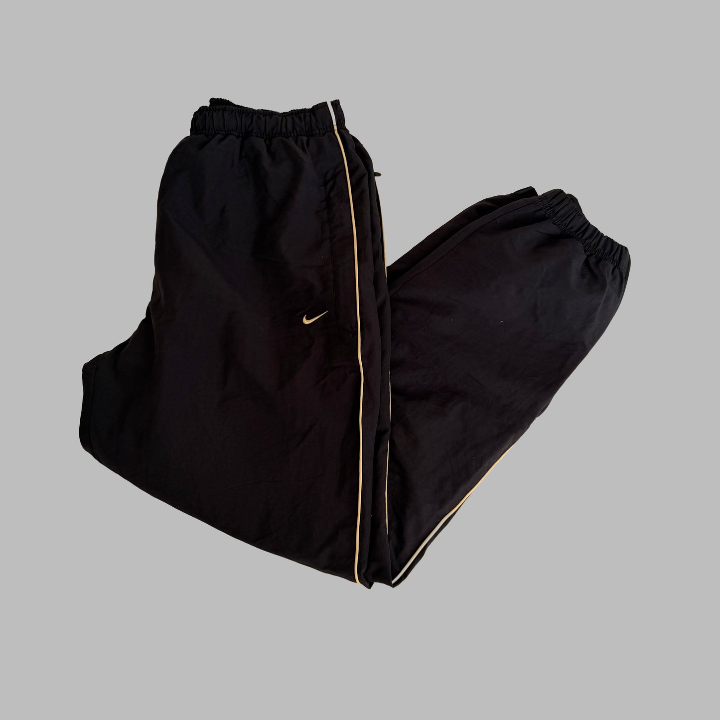 Y2K Nike Baggy Striped Track Pants - XL