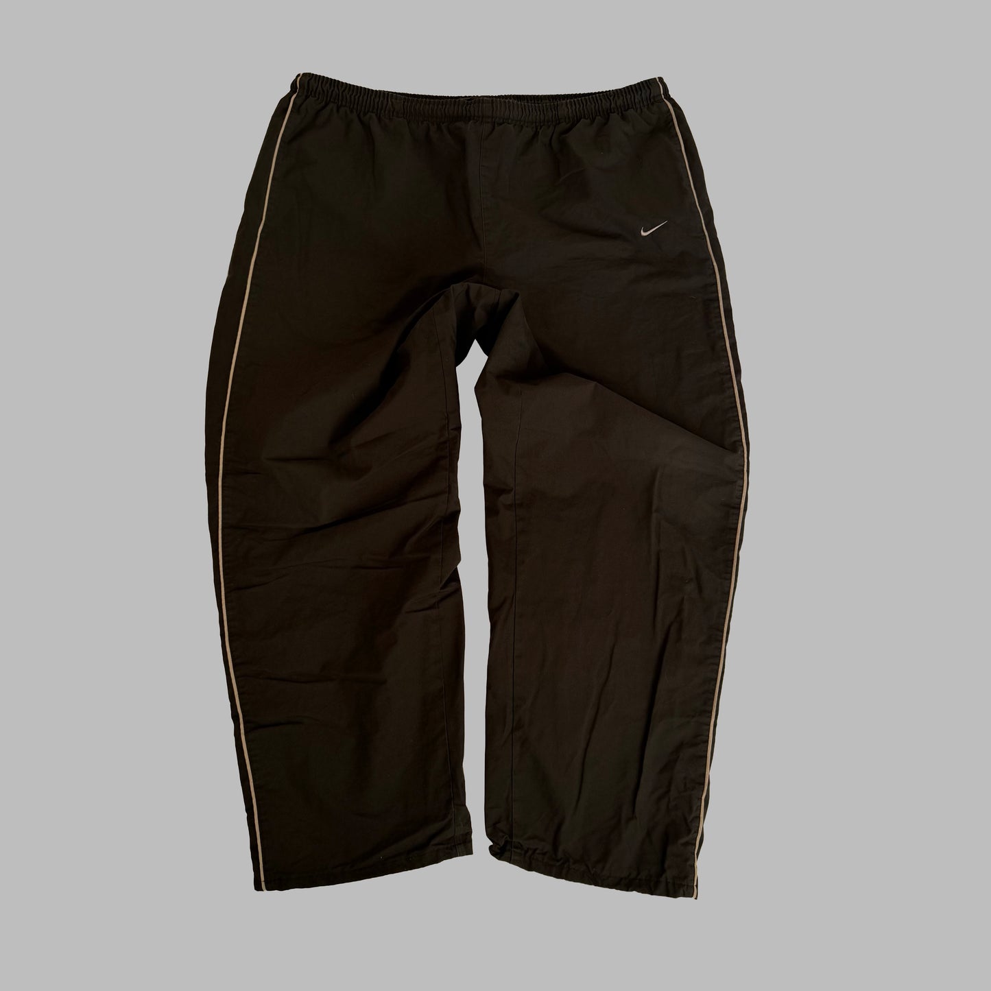 Y2K Nike Wide Leg Spell Out Track Pants - XXL