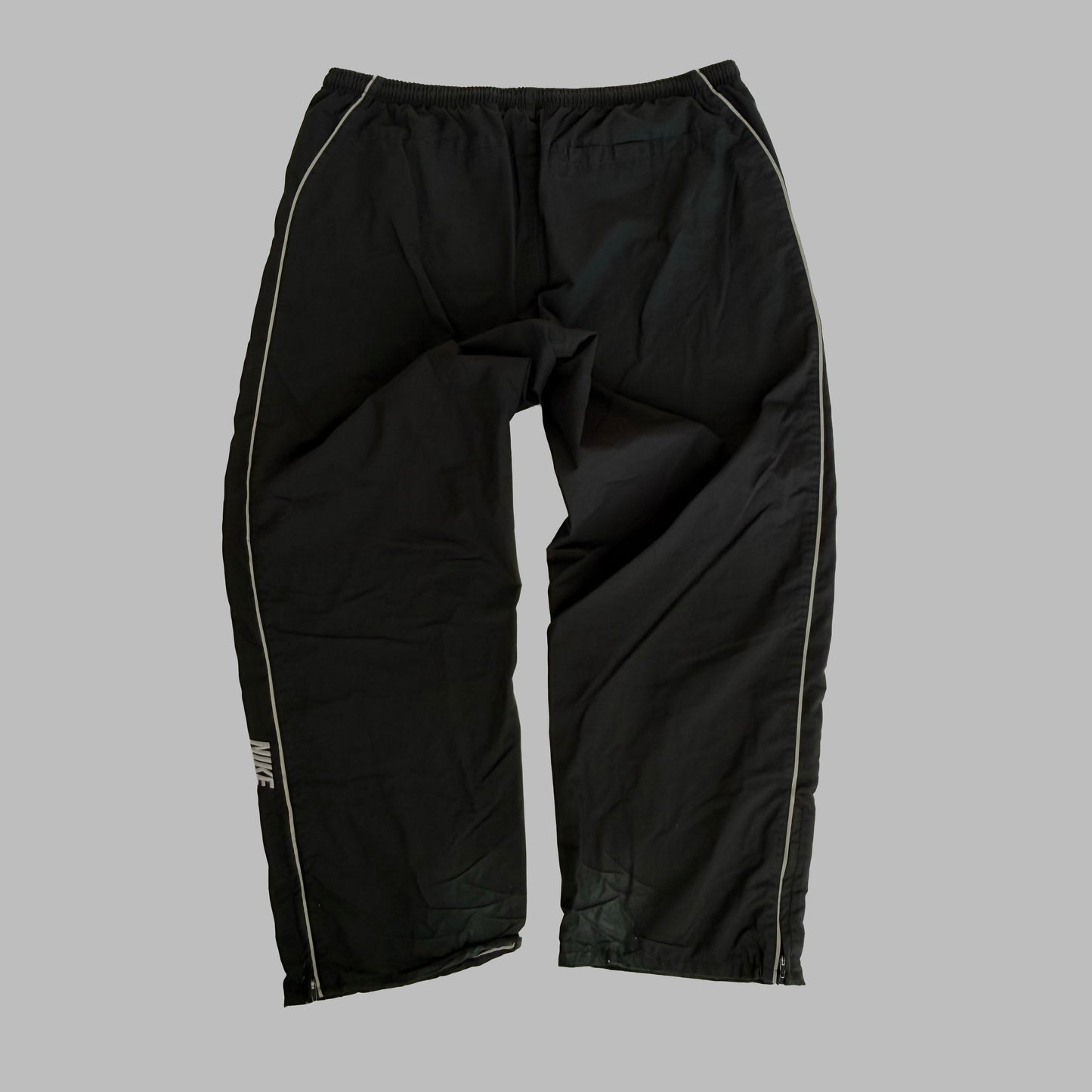 Y2K Nike Wide Leg Spell Out Track Pants - XXL