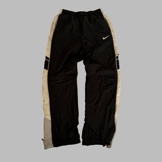 Nike Wide Leg Striped Track Pants - XS
