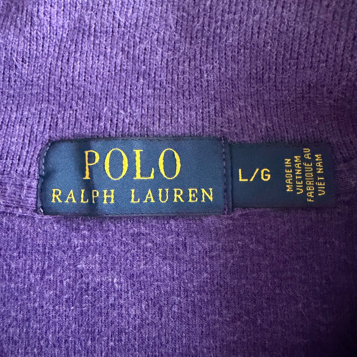 Polo Ralph Lauren Quarter Zip - L