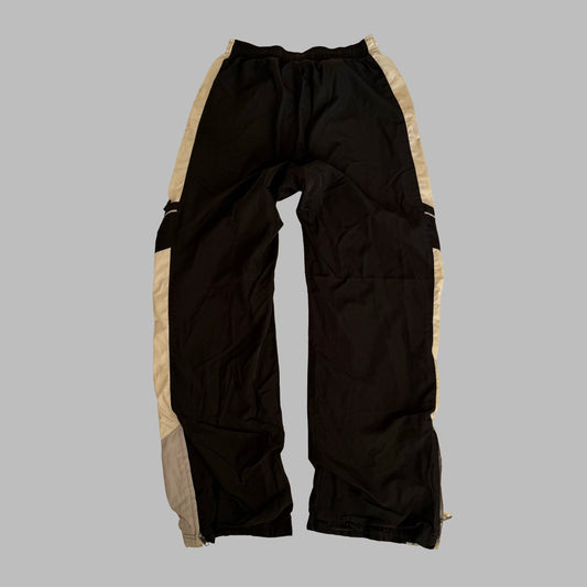 Nike Wide Leg Striped Track Pants - XS