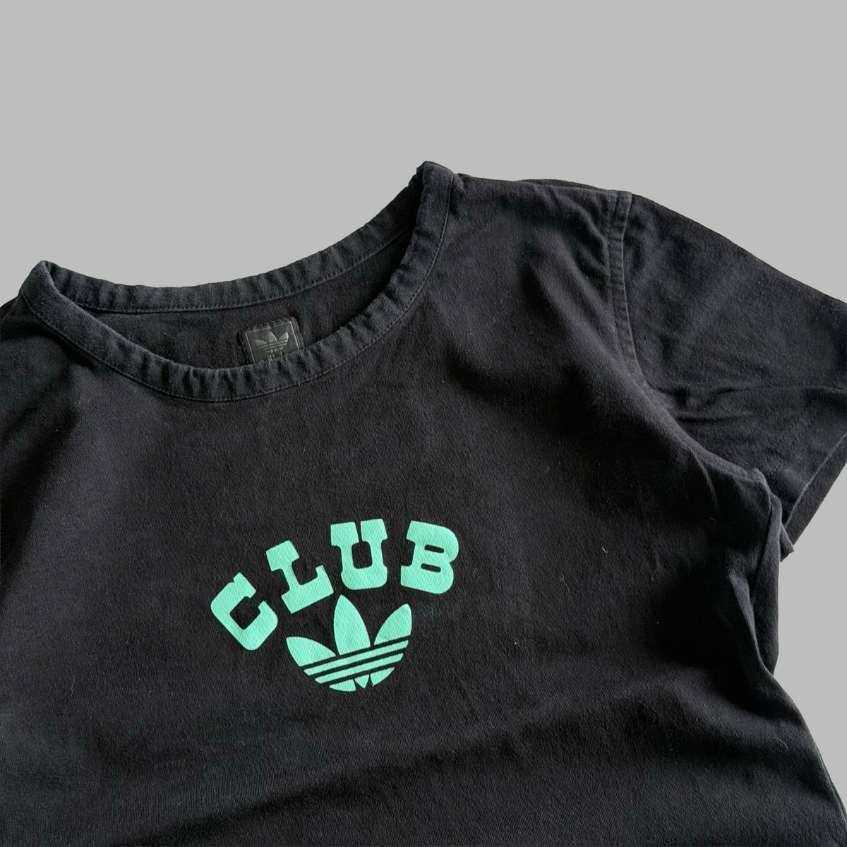 Y2K Adidas Originals Club Baby Tee - M