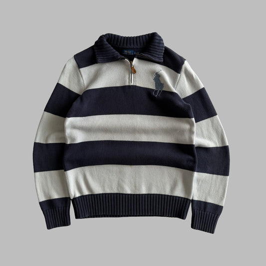 Polo Ralph Lauren Striped Quarter Zip - M