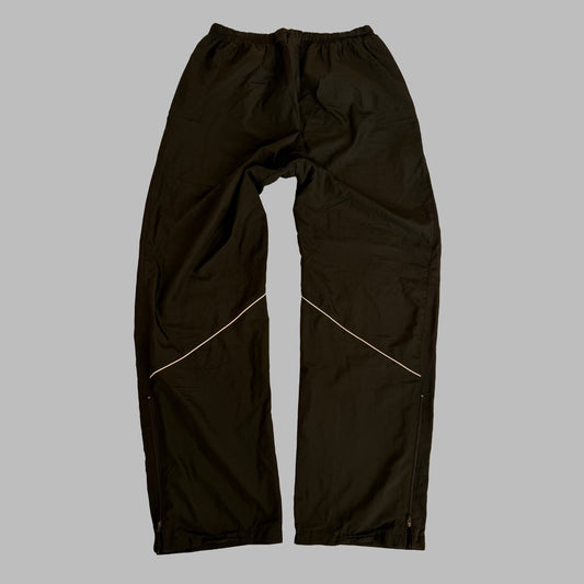 Y2K Nike Wide Leg Classic Track Pants - M