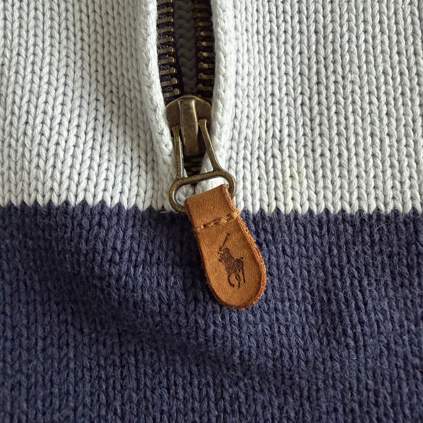 Polo Ralph Lauren Striped Quarter Zip - M
