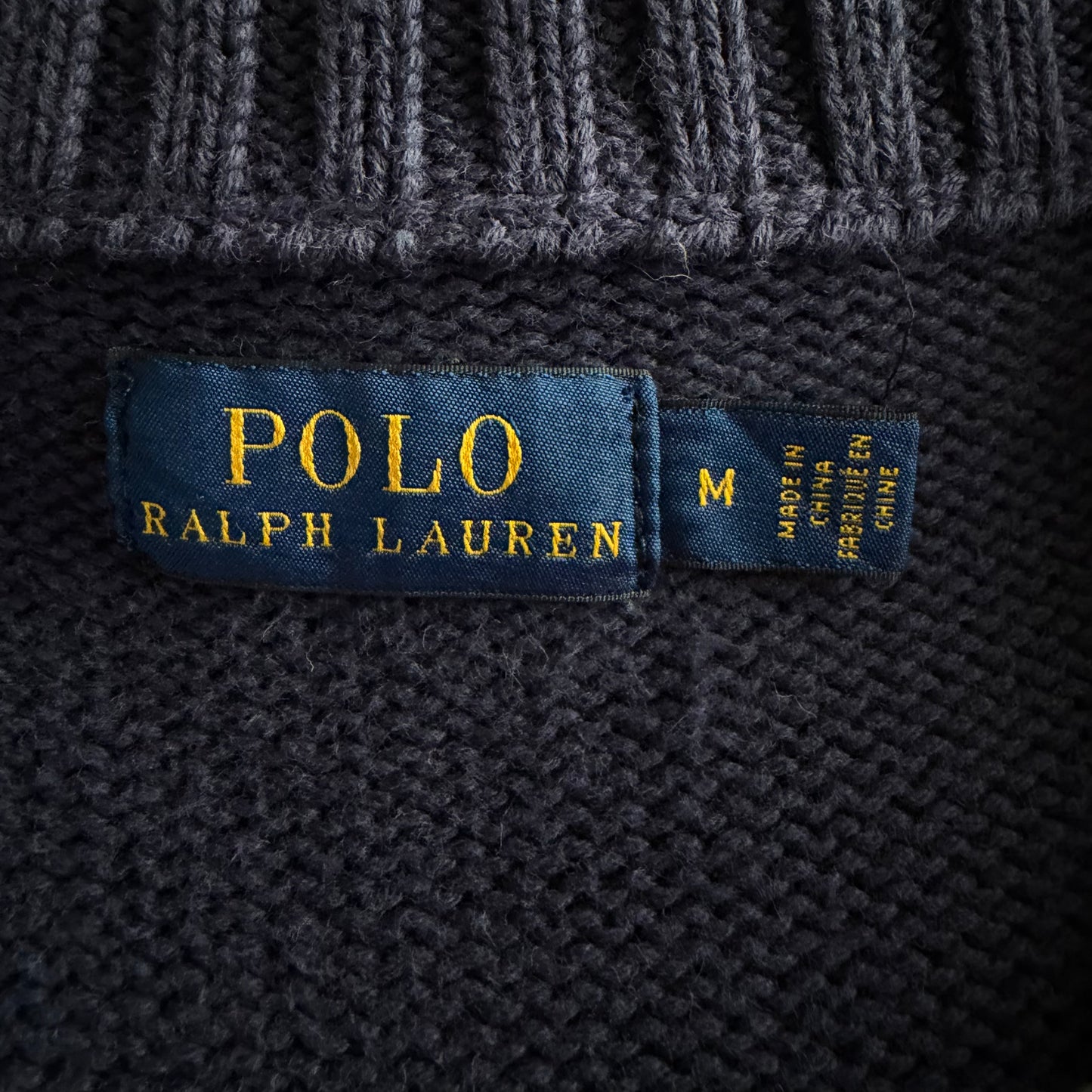 Polo Ralph Lauren Striped Quarter Zip - M