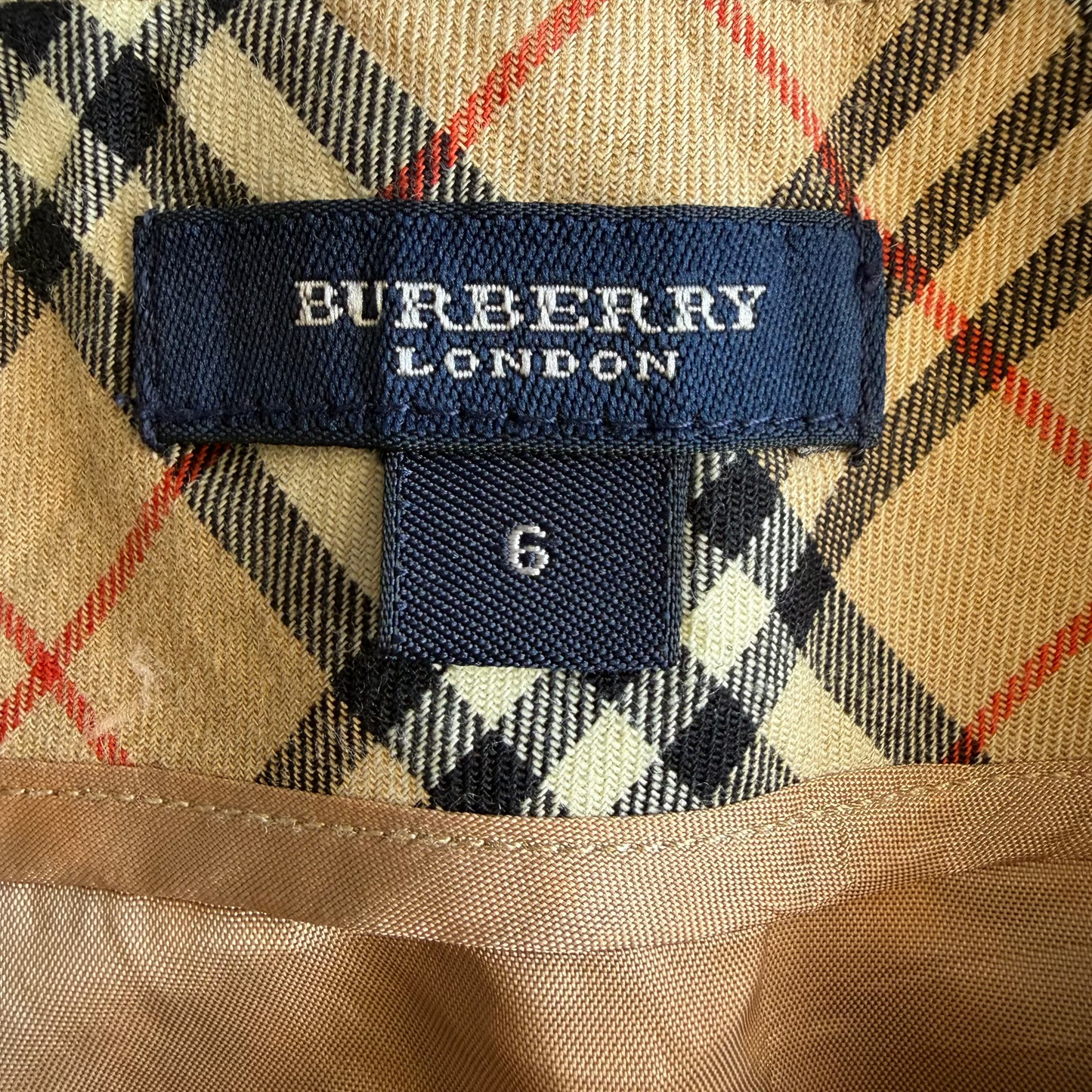 00s Burberry Maxi Skirt - 26"