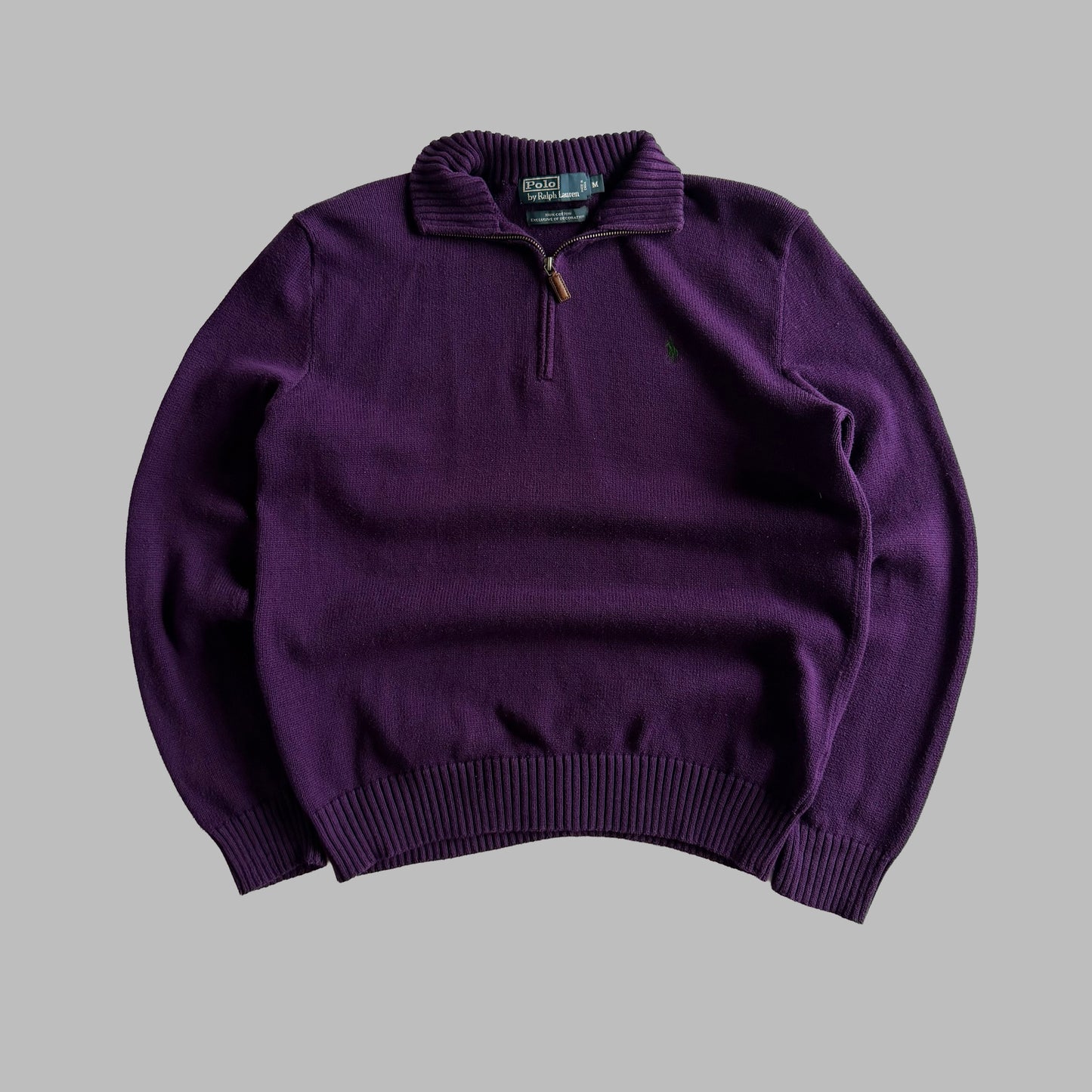90s Polo Ralph Lauren Quarter Zip - M