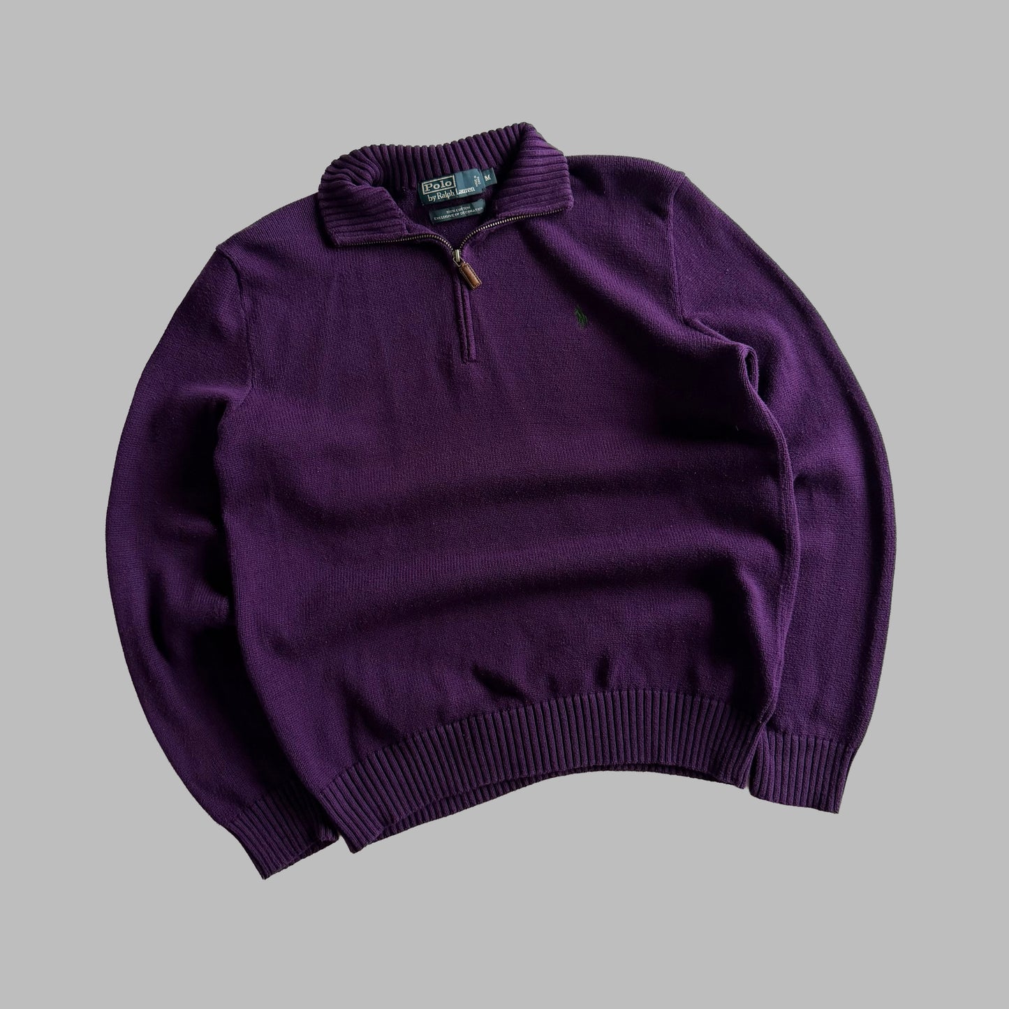 90s Polo Ralph Lauren Quarter Zip - M