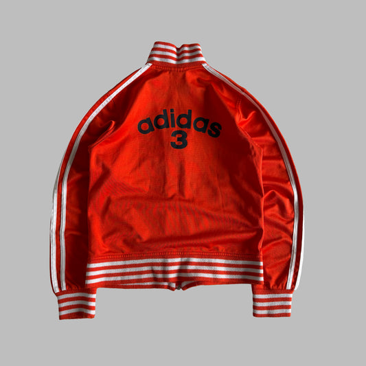 Y2K Adidas Three Stripe Track Jacket - XS/S