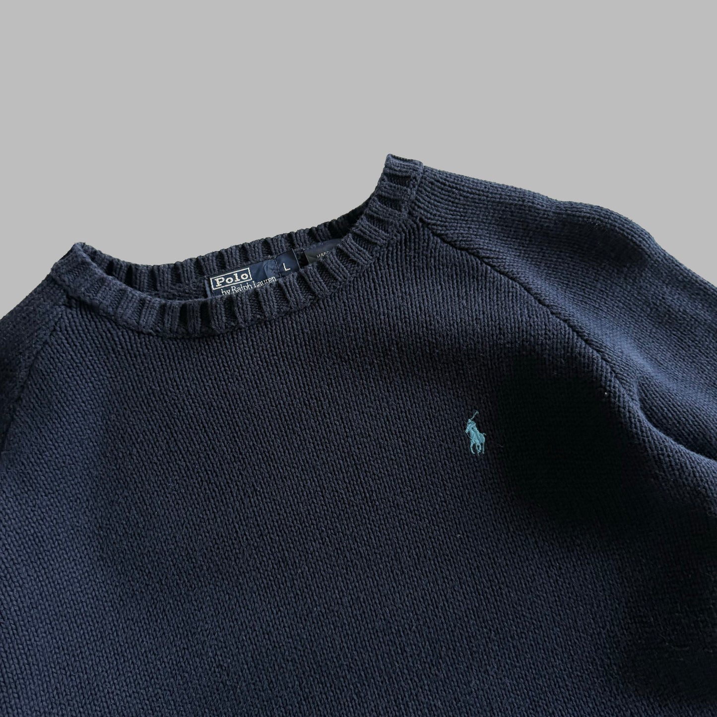 90s Polo Ralph Lauren Heavy Knit - S