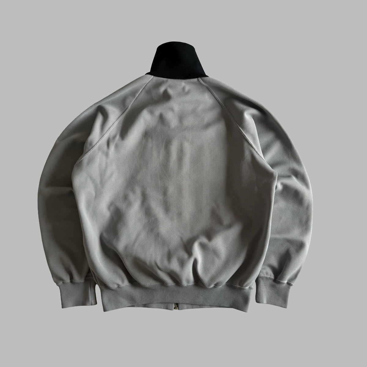 90s Nike Striped Funnel Neck Track Jacket - S/M