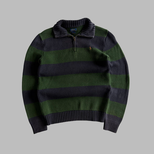 Polo Ralph Lauren Striped Quarter Zip - S